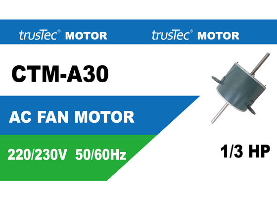 1/3HP het Vensterac van de aluminiumdraad Universele Ventilatormotor ctm-A30 F48U02A30