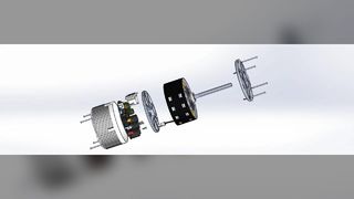 Changzhou Trustec ECM-motor 3D-weergave