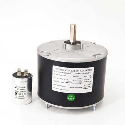 48 Frame Condensator Ventilator Motor - 1/4PK 208/230V 60HZ 1100RPM 5uF/370V CW/CCW Rotatie - 5KCP39EGS070S Vervangingsmotor